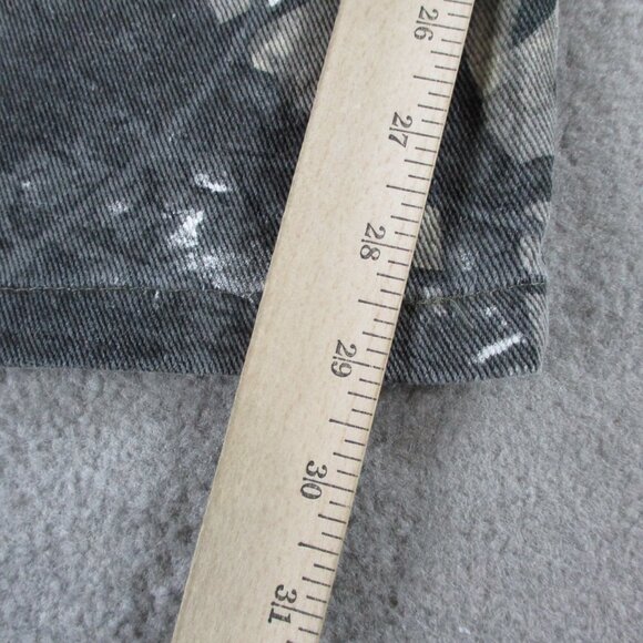 KGYA Camo Pants Womens Small Boyfriend Cargo Y2K Baggy Utility AOP Straight Leg - Picture 9 of 13